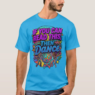 Camiseta Diseño gráfico de fiesta de baile con bola de disc