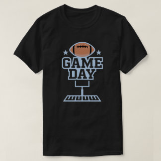 Camiseta Diseño gráfico de fútbol americano en el Día del J
