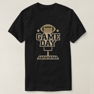Camiseta Diseño gráfico de fútbol americano en el Día del J