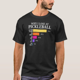 Camiseta Diseño Gráfico de Gráfico de Pérdida Divertida de 
