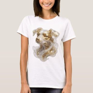 Camiseta Diseño Gráfico de Iconic Gold PERRO DORADO