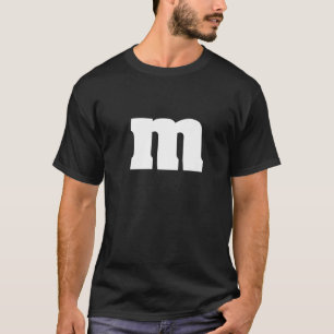 Camiseta Diseño gráfico de Ilustracion de letras M de Guay