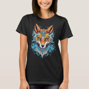 Camiseta Diseño gráfico de impresión en animales de Fox Blu