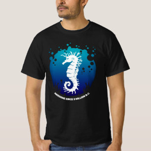 Camiseta Diseño gráfico de la vida marina - caballitos de m