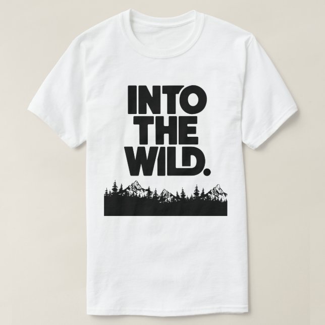 Camiseta Diseño gráfico de montaña mínimo en el Explorador  (Diseño del anverso)