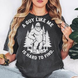 Camiseta Diseño Gráfico de Pie Grande con Gafas de Sol