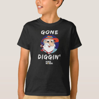 Camiseta Diseño gráfico DIGGIN_ GONE - Diseños de pokie