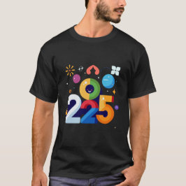 Camiseta Diseño gráfico divertido e ingenioso 2025