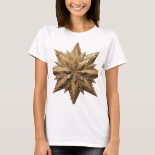 Camiseta Diseño gráfico FRESH SILVER ESTRELLA DORADA