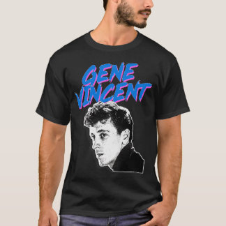 Camiseta Diseño gráfico Gene Vincent Retro
