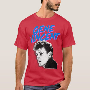 Camiseta Diseño gráfico Gene Vincent Retro