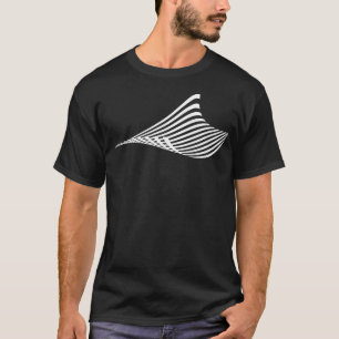 Camiseta diseño gráfico geométrico abstracto