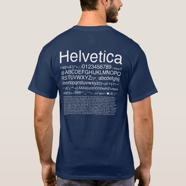 Camiseta Diseño gráfico_Helvetica_02 (Reverso)