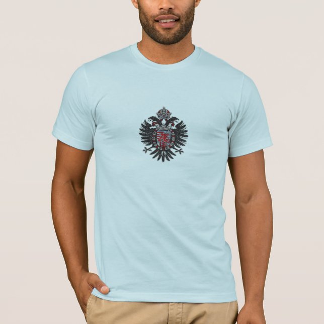 Camiseta Diseño gráfico heráldico de Ænigma del escudo de (Anverso)