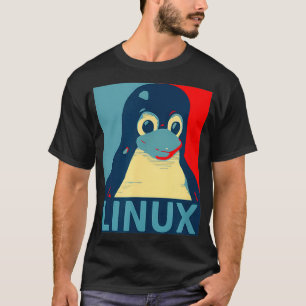 Camiseta Diseño gráfico Linu Tu Penguin