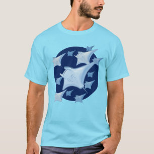 Camiseta Diseño Gráfico Manta Ray Lover