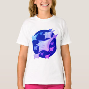 Camiseta Diseño Gráfico Manta Ray Lover