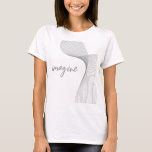Camiseta Diseño gráfico moderno, simple y elegante de Imagi