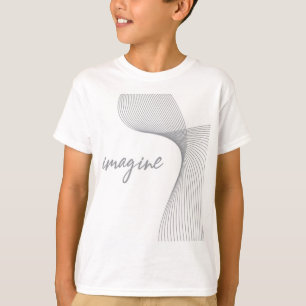 Camiseta Diseño gráfico moderno, simple y elegante de Imagi