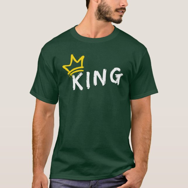 Camiseta Diseño gráfico Rey (Anverso)