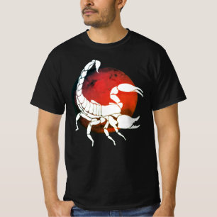 Camiseta Diseño gráfico   Silueta de escorpión