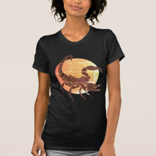 Camiseta Diseño gráfico   Silueta de escorpión
