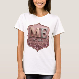 Camiseta Diseño gráfico Snappy Silver ME EST 1996