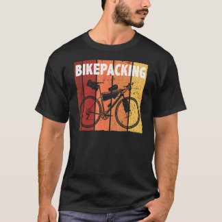 Camiseta Diseño gráfico vintage de bikepacking