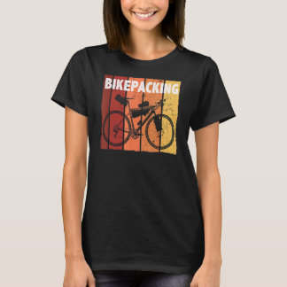 Camiseta Diseño gráfico vintage de bikepacking