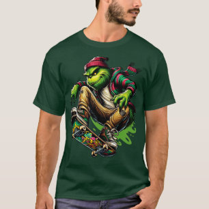 Camiseta Diseño Grinch sk8