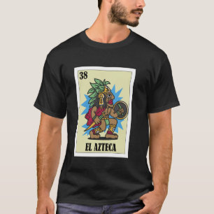 Camiseta Diseño guerrero azteca del Orgullo Mexicano - El A