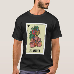 Camiseta Diseño guerrero azteca del Orgullo Mexicano - El A
