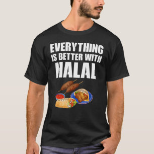 Camiseta Diseño Halal Apparel Cute Halal