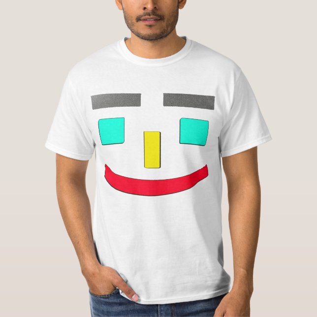 Camiseta Diseño "Happy Face". ¡Hazte con una en Zazzle (Anverso)