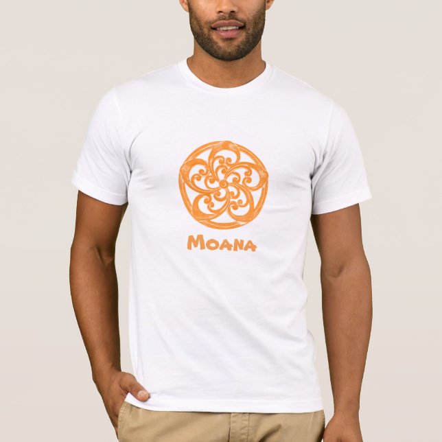 Camiseta Diseño hawaiano (Anverso)