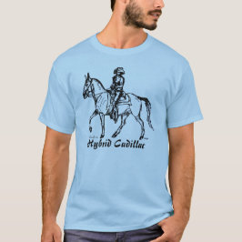 Camiseta Diseño híbrido de Cadillac de la mula de Gaited