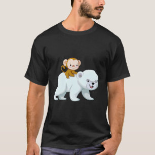 Camiseta Diseño híbrido de mono-hielo