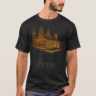 Camiseta Diseño Higge De Una Cabina Acogedora Por Doodles D