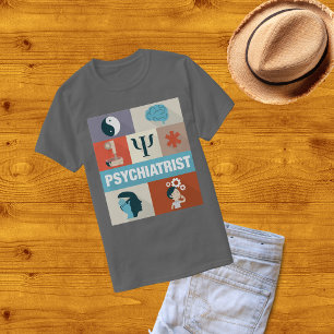 Camiseta Diseño histónico de psiquiatras profesionales