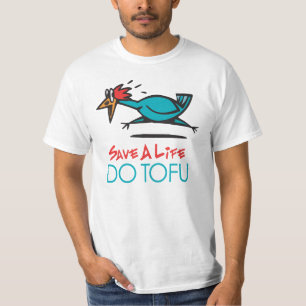 Camiseta Diseño humorístico de tofu