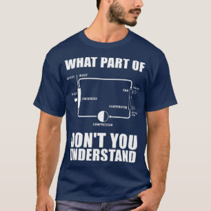Camiseta Diseño HVAC Guay Para Hombres Aire Acondicionado 