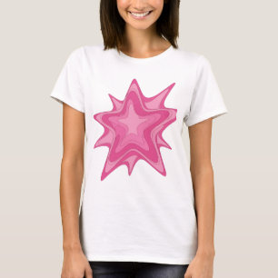 Camiseta Diseño icónico de Pink STAR rosa