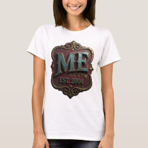 Camiseta Diseño icónico turquesa ME EST 2004