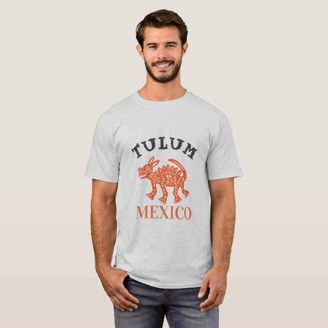 Camiseta Diseño inca de Tulum Mexico (Anverso completo)
