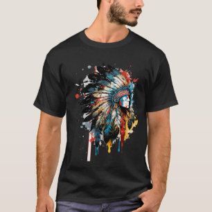 Camiseta Diseño indio nativo americano Dreamcatcher 22
