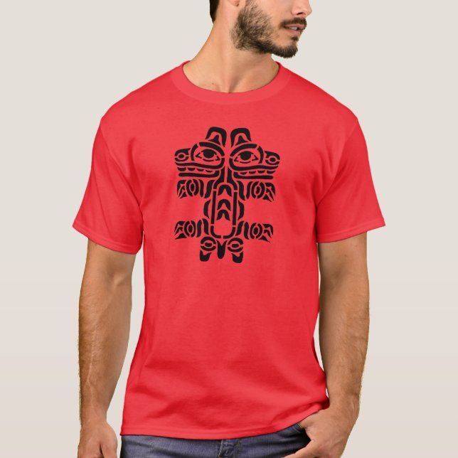 Camiseta Diseño indio pacífico del nanovatio (Anverso)