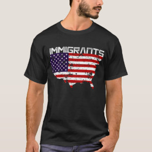 Camiseta Diseño inmigrante