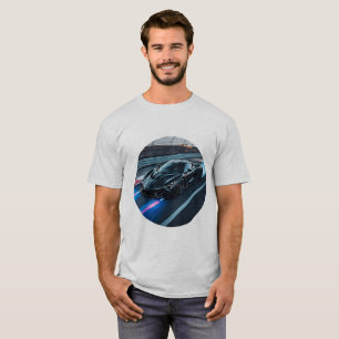 Camiseta Diseño innovador de auto de alta gama