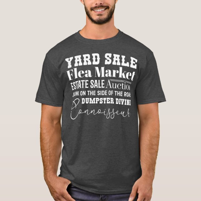 Camiseta Diseño inspirado en la venta de yard para los aman (Anverso)