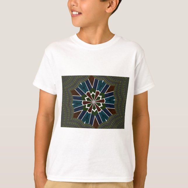 Camiseta Diseño inspirado en sari con detalles intrincados (Anverso)